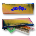 Pencil Case with 3D Lenticular Changing Color Effects - Pink/Yellow/Black (Custom)